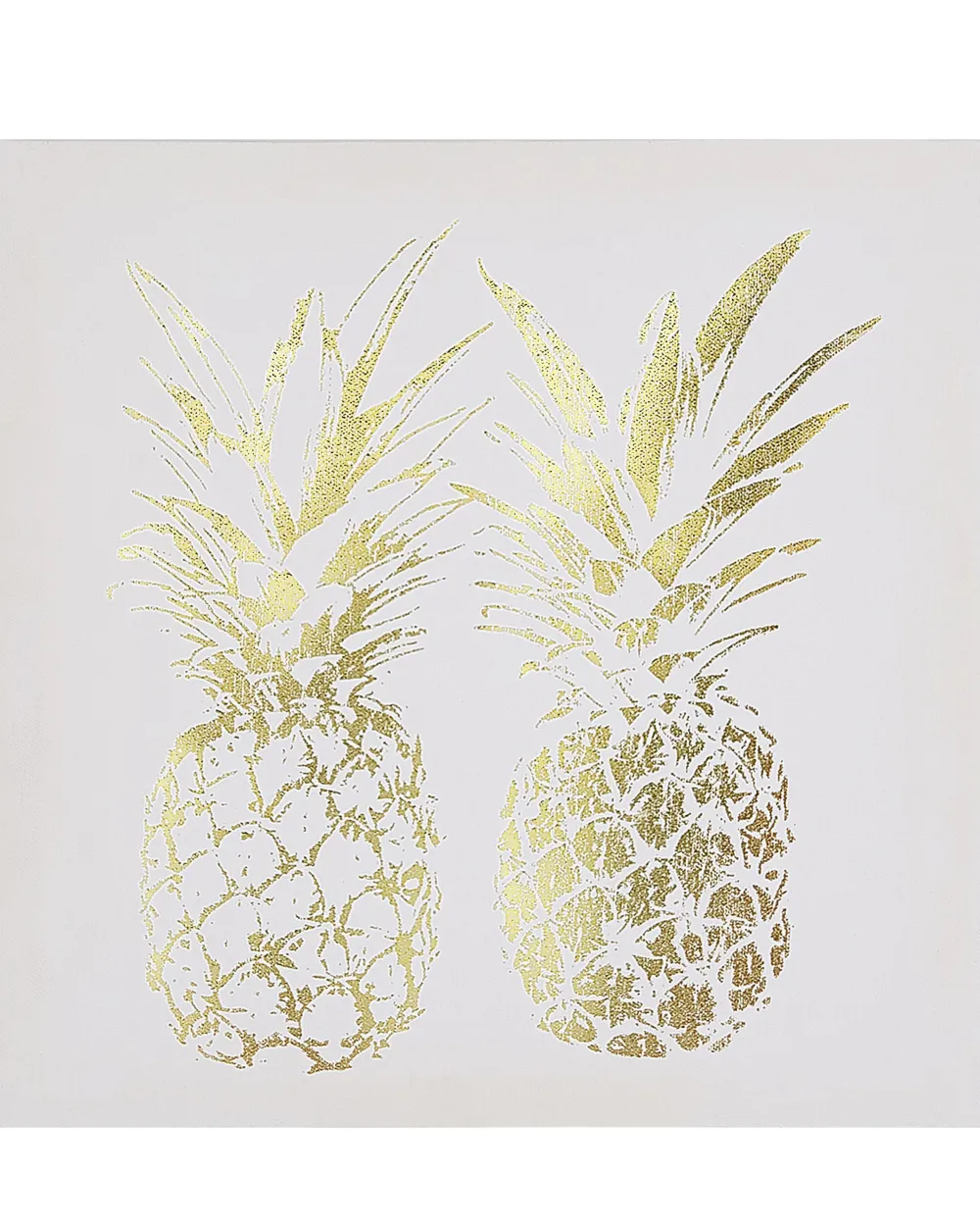 New Beliani Canvas-Taulu Vaaleanpunainen/Kulta 30 X 30 Cm 3 Kpl Apesika