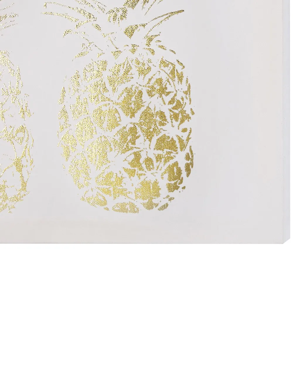 New Beliani Canvas-Taulu Vaaleanpunainen/Kulta 30 X 30 Cm 3 Kpl Apesika