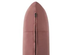 Sohvat<Beliani Divaani Bluetooth-Kaiuttimella Ja Usb-Portilla Sametti Vaaleanpunainen Simorre