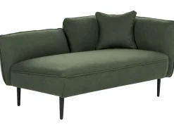 Sohvat<Beliani Divaani Buklee Oikeak. Tummanvihrea Chevannes