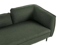 Sohvat<Beliani Divaani Buklee Oikeak. Tummanvihrea Chevannes