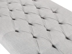 Sale Beliani Divaani Kangas Harmaa Muret