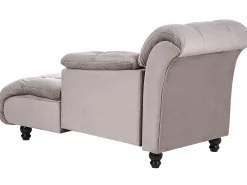 Sohvat<Beliani Divaani Kangas Ruskeanharmaa Lormont