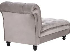 Sohvat<Beliani Divaani Kangas Ruskeanharmaa Lormont