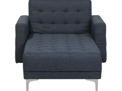 Sohvat<Beliani Divaani Kangas Tummanharmaa Aberdeen