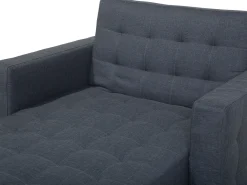 Sohvat<Beliani Divaani Kangas Tummanharmaa Aberdeen