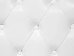 Sohvat<Beliani Divaani Keinonahka Vasenk. Valkoinen Lattes