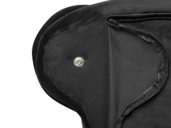 Sohvat<Beliani Divaani Sametti Oikeak. Musta Nimes