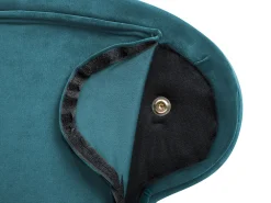 Sohvat<Beliani Divaani Sametti Oikeak. Sinivihrea Nimes