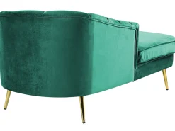 Sohvat<Beliani Divaani Sametti Oikeak. Smaragdinvihrea Allier