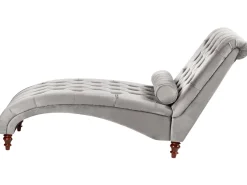 Sohvat<Beliani Divaani Sametti Vaaleanharmaa Muret