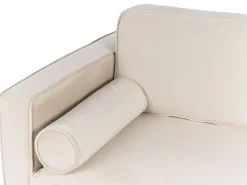 Sohvat<Beliani Divaani Sametti Vasenk. Beige Miramas