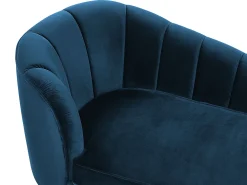 Sohvat<Beliani Divaani Sametti Vasenk. Laivastonsininen Allier