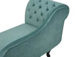 Cheap Beliani Divaani Sametti Vasenk. Mintunvihrea Nimes