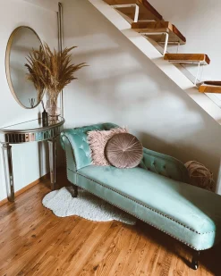 Cheap Beliani Divaani Sametti Vasenk. Mintunvihrea Nimes