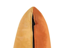 Cheap Beliani Divaani Sametti Vasenk. Oranssi Gonesse