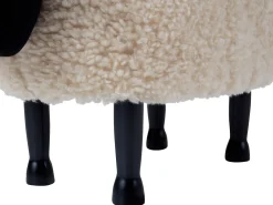 Lastenhuone<Beliani Elainjakkara Kangas Säilytystila Kermanvalkoinen 55 X 35 Cm Sheep