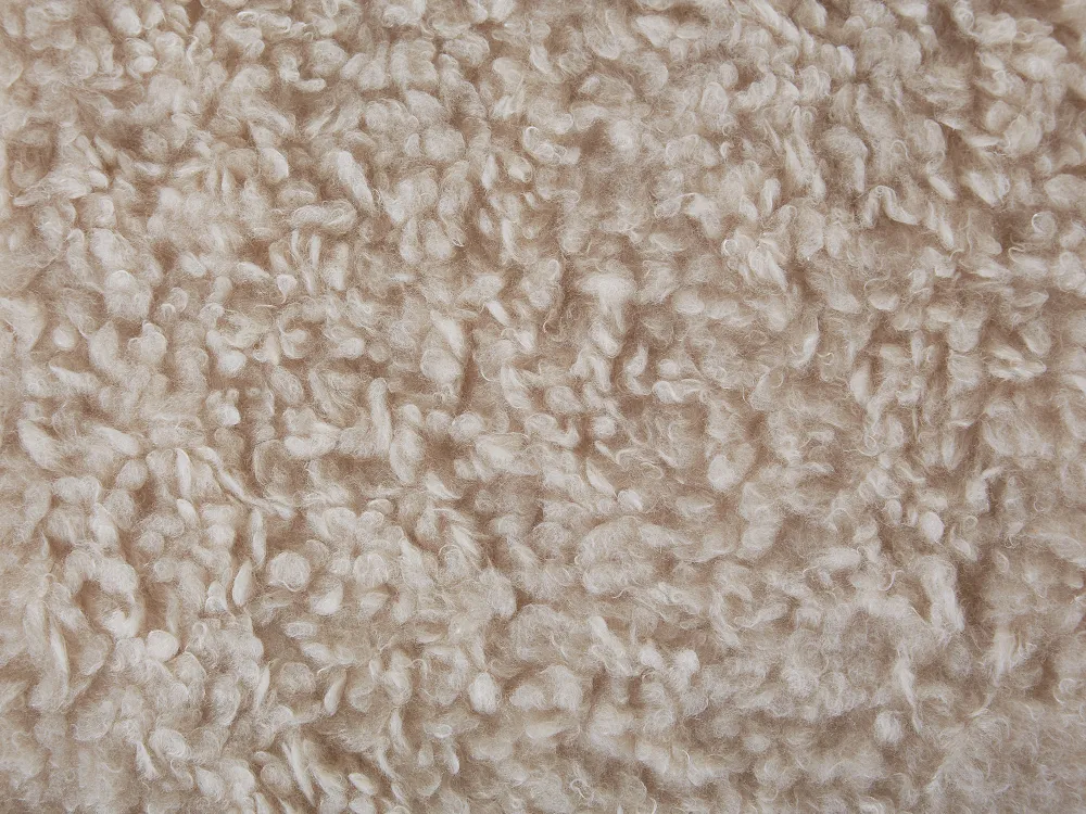 Lastenhuone<Beliani Elainjakkara Kangas Säilytystila Kermanvalkoinen 55 X 35 Cm Sheep