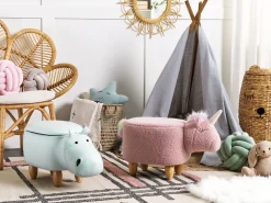 Hot Beliani Elainjakkara Kangas Vaaleanpunainen 31 X 91 Cm Unicorn