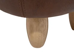 Lastenhuone<Beliani Elainjakkara Keinonahka Säilytystila Tummanruskea 70 X 32 Cm Elephant