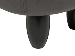 Säilytys<Beliani Elainjakkara Keinonahka Säilytystila Tummanharmaa 70 X 32 Cm Elephant