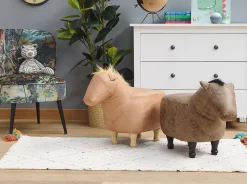 Lastenhuone<Beliani Elainrahi Ruskea Horse