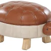 Best Beliani Elainrahi Ruskea Keinonahkainen Turtle