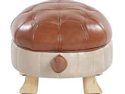 Best Beliani Elainrahi Ruskea Keinonahkainen Turtle