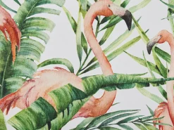 Tekstiilit<Beliani Flamingokuviollinen Vaihtokangas Puutarhatuoliin 2 Kpl Cine