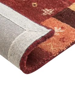 Matot<Beliani Gabbeh-Matto Villa Punainen 160 X 230 Cm Sinanli