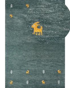 Matot<Beliani Gabbeh-Matto Villa Tummanvihrea 200 X 300 Cm Calti