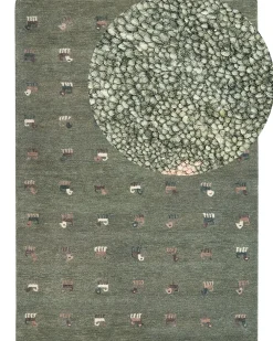 Shop Beliani Gabbeh-Matto Villa Vihrea 160 X 230 Cm Kizarli