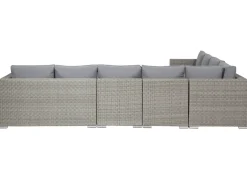 Cheap Beliani Harmaa 8-Istuttava Ulkosohvaryhma Pe-Rottingista Xxl