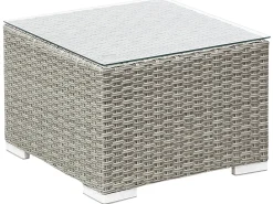 Cheap Beliani Harmaa 8-Istuttava Ulkosohvaryhma Pe-Rottingista Xxl