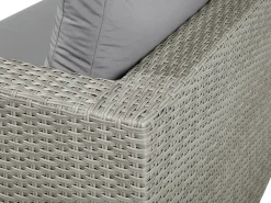 Cheap Beliani Harmaa 8-Istuttava Ulkosohvaryhma Pe-Rottingista Xxl