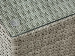 Cheap Beliani Harmaa 8-Istuttava Ulkosohvaryhma Pe-Rottingista Xxl