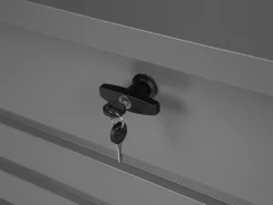 Ulkokalusteet<Beliani Harmaa Teraksinen UlkoSäilytyslaatikko 100 X 60 Cm Cebrosa