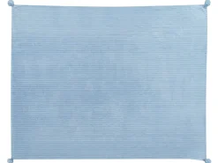 New Beliani Huopa 150 X 200 Cm Sininen Kaweri