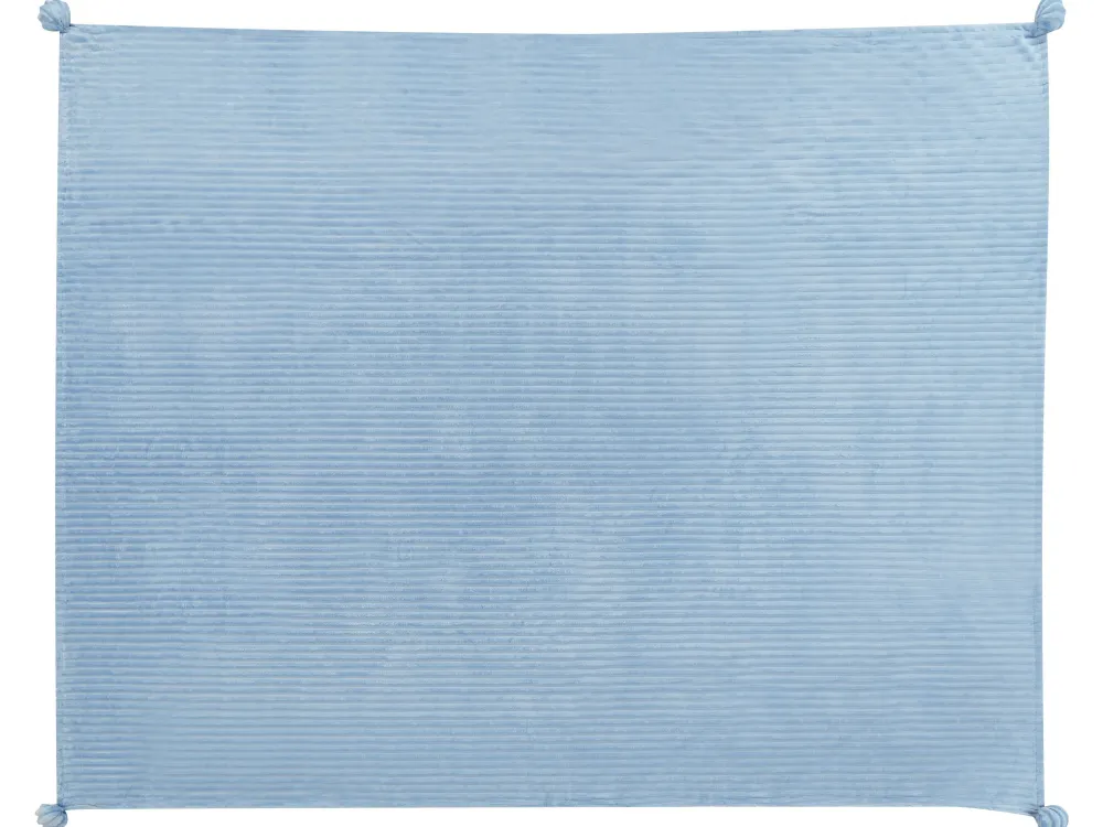 New Beliani Huopa 150 X 200 Cm Sininen Kaweri