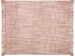 Discount Beliani Huopa Akryyli Ruskea/Valkoinen 125 X 150 Cm Deurali