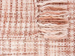 Discount Beliani Huopa Akryyli Ruskea/Valkoinen 125 X 150 Cm Deurali