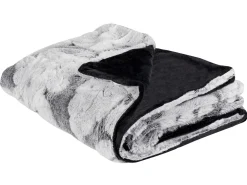 Tekstiilit<Beliani Huopa Kangas Harmaa 150 X 200 Cm Kosi