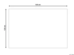 Tekstiilit<Beliani Huopa Kangas Hiekanruskea 125 X 150 Cm Namdu