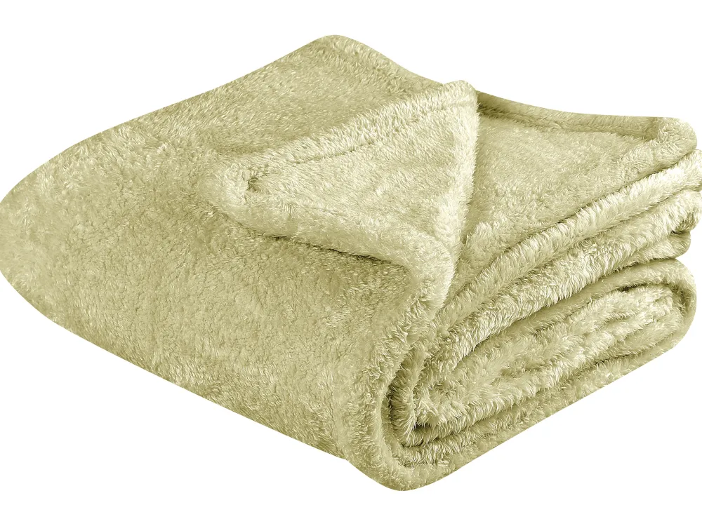 Fashion Beliani Huopa Kangas Oliivinvihrea 125 X 150 Cm Namdu