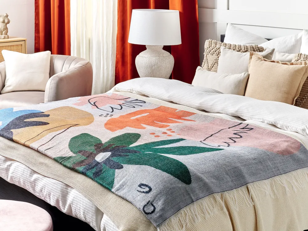 Outlet Beliani Huopa Monivarinen 130 X 170 Cm Baidi