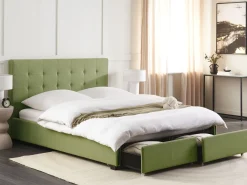 New Beliani Huopa Puuvilla Beige 130 X 180 Cm Guna