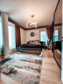 Discount Beliani Huopa Puuvilla Beige/Oranssi 130 X 180 Cm Mathura