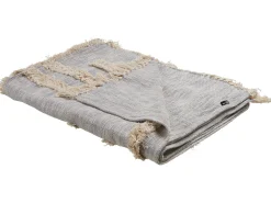 Cheap Beliani Huopa Puuvilla Harmaa/Beige 130 X 180 Cm Hospet