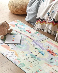 Shop Beliani Huopa Puuvilla Monivarinen 130 X 180 Cm Morena