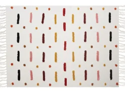 Lastenhuone<Beliani Huopa Puuvilla Monivarinen 130X180 Cm Alappuzha